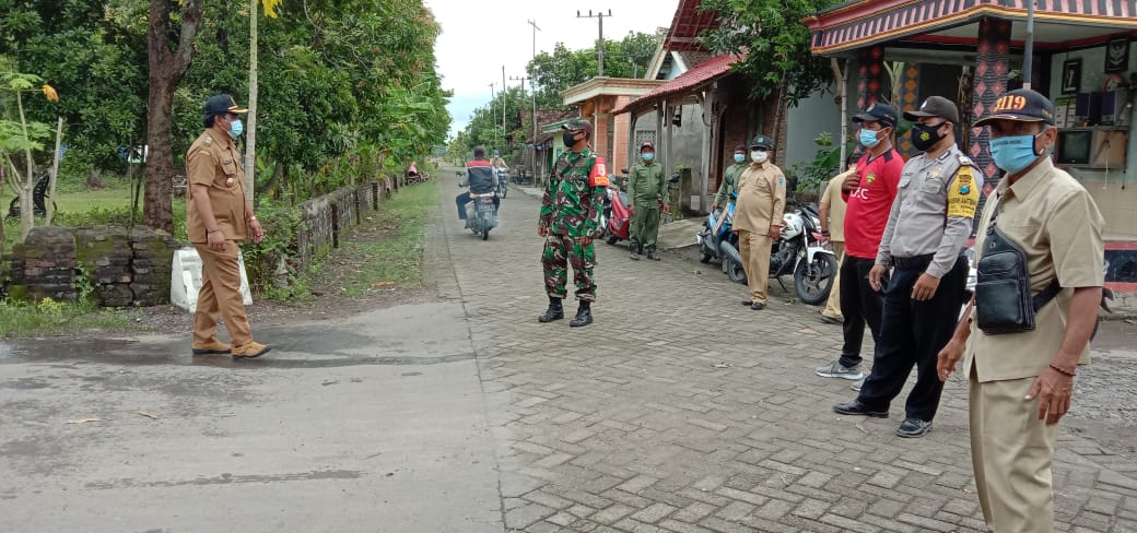 Operasi yustisi desa Kepanjen Pace Nganjuk