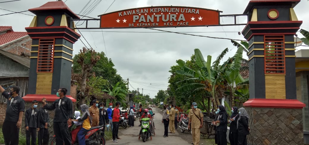 Operasi yustisi desa Kepanjen Pace Nganjuk